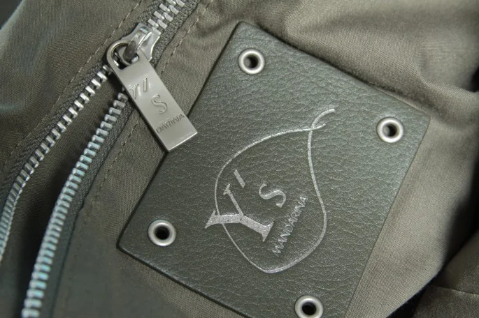 Y s Mandarina Leather switching design shoulder bag(K-3526) K-3526_009