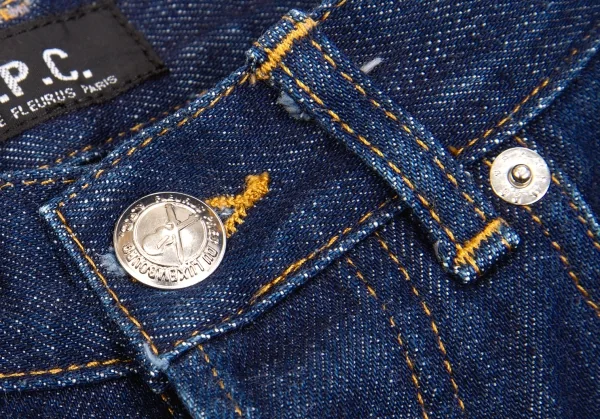 パンツ 00s APC RUE DE FLEURUS PARIS black denim A.P.C. RUE DE FLEURUS PARIS Cure Denim Jeans MEN 28/33 RAW