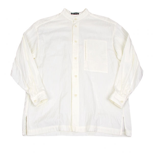 イッセイミヤケメンISSEY MIYAKE MEN シワプリーツ長袖シャツ