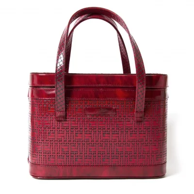 【SALE】ジャンポールゴルチエJean Paul GAULTIER レザーバニティバッグ