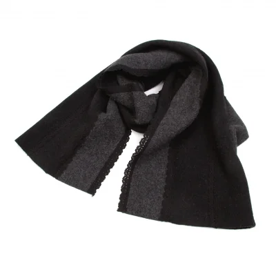 【SALE】トリココムデギャルソンtricot COMME des GARCONS アンゴラレース切り替えショール