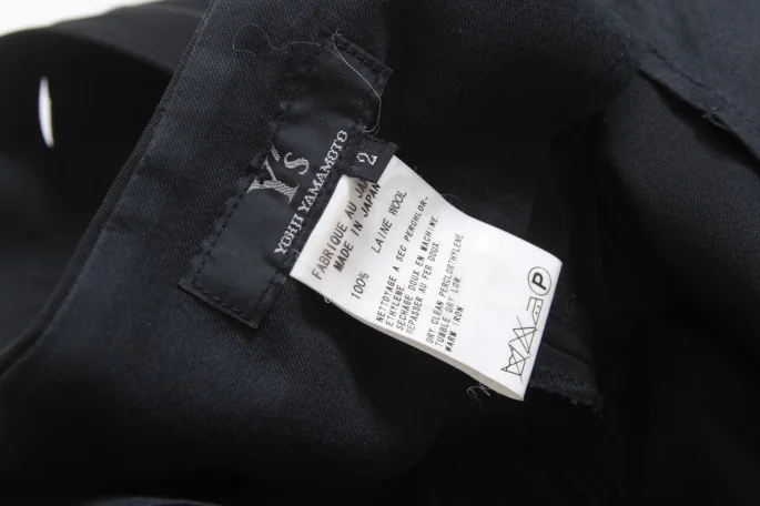 Y s Skirt combined wool gabardine pants(K-3577) K-3577_007