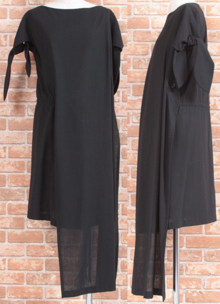 ヨウジヤマモト ファムYohji Yamamoto FEMME デザインワンピース