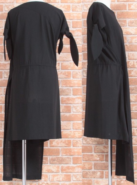 ヨウジヤマモト ファムYohji Yamamoto FEMME ウール袖切替
