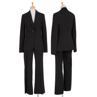 セオリーTheory ポリウール2Bセットアップスーツ 黒