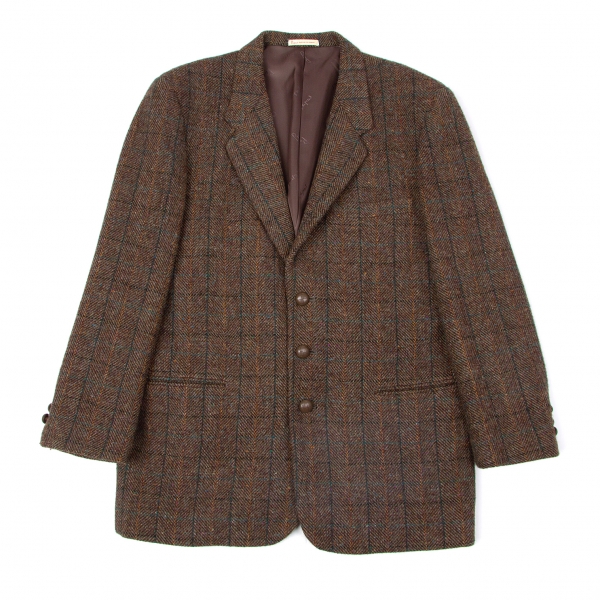 PAPAS パパス × Harris Tweed ハリスツイード ウール テーラード
