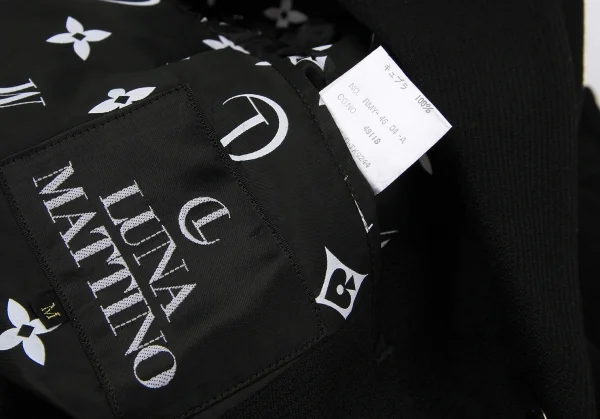 ルナマティーノLUNA ATTINO ゴシック刺繍セットアップスーツ 黒M