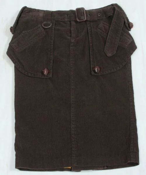 DSQUARED2 Corduroy design skirt(P-493) Brown 40(S) P-493_001