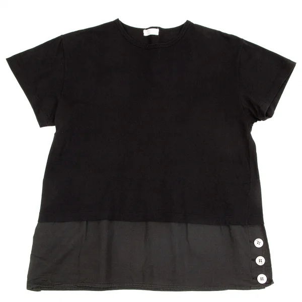 (FINAL PRICE) Yohji Yamamoto THE GINZA STORY Switching T Shirt K-50701_002