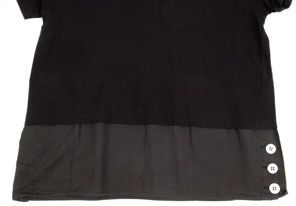 (FINAL PRICE) Yohji Yamamoto THE GINZA STORY Switching T Shirt K-50701_005