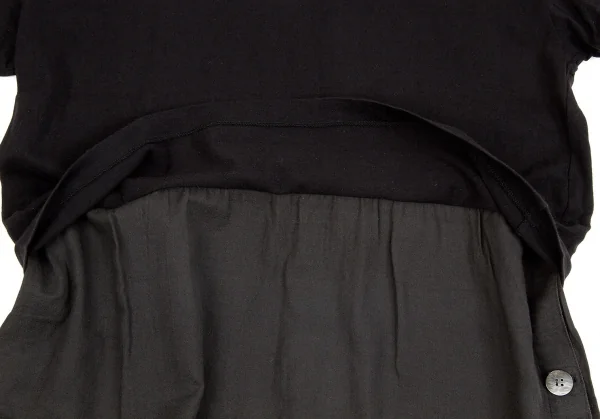 (FINAL PRICE) Yohji Yamamoto THE GINZA STORY Switching T Shirt K-50701_007