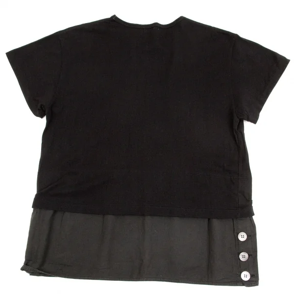 (FINAL PRICE) Yohji Yamamoto THE GINZA STORY Switching T Shirt K-50701_009