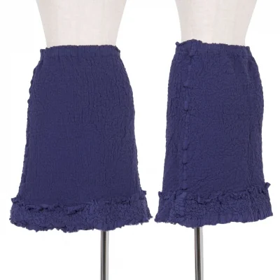 【SALE】イッセイミヤケミーISSEY MIYAKE me カリフラワースカート 紫