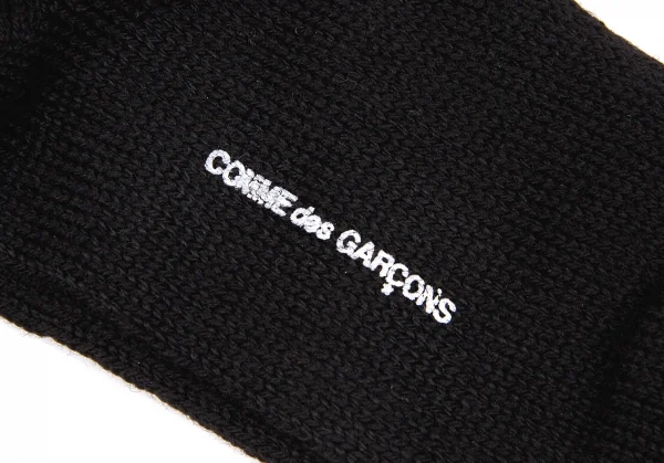 新品!コムデギャルソンCOMME des GARCONS ソックス 黒M位 (K-50880)