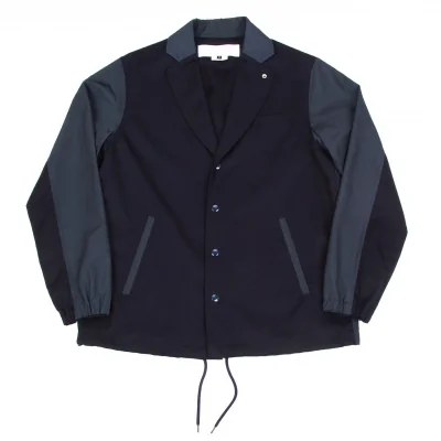 GANRYU Wool Switching Jacket
