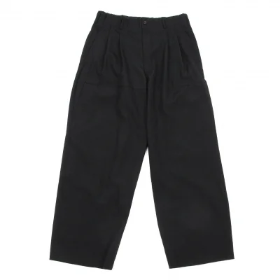 コムデギャルソン オムプリュスCOMME des GARCONS HOMME PLUS ポケットデザインウールパンツ 黒