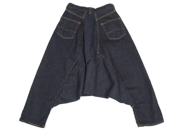 GANRYU Switched Design Dropped Crotch Pants K-51084_010