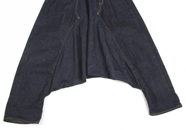 GANRYU Switched Design Dropped Crotch Pants K-51084_006
