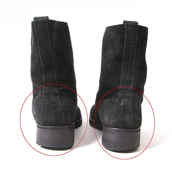 Yohji Yamamoto POUR HOMME Suede Leather Boots K-51357_010