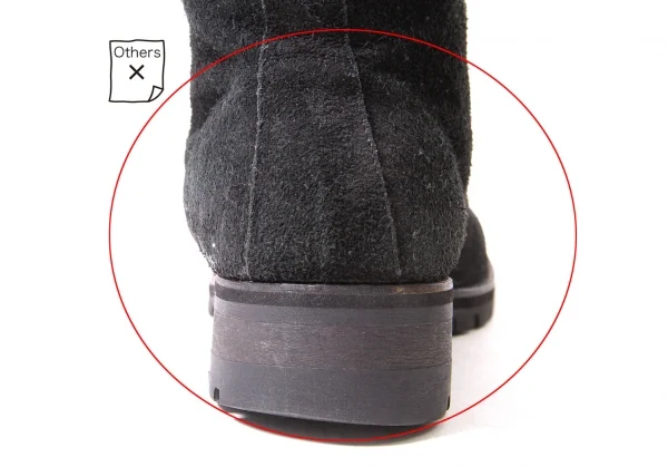 Yohji Yamamoto POUR HOMME Suede Leather Boots K-51357_011