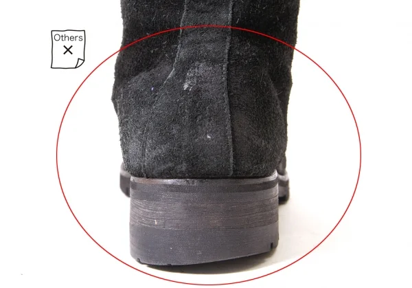 Yohji Yamamoto POUR HOMME Suede Leather Boots K-51357_012