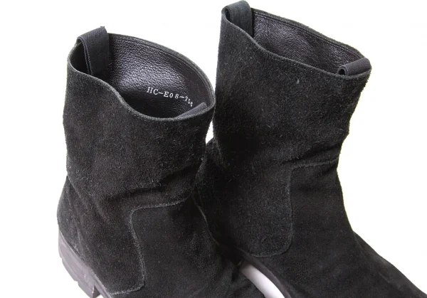 Yohji Yamamoto POUR HOMME Suede Leather Boots K-51357_016