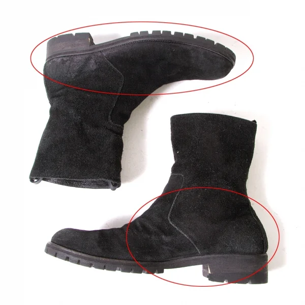 Yohji Yamamoto POUR HOMME Suede Leather Boots K-51357_005