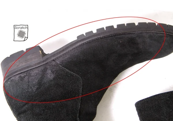 Yohji Yamamoto POUR HOMME Suede Leather Boots K-51357_006