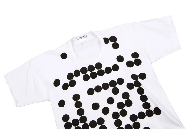 COMME des GARCONS Polka dot print T Shirt K-51401_003