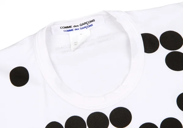 COMME des GARCONS Polka dot print T Shirt K-51401_004