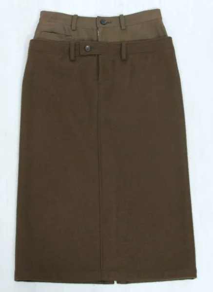 Y s 2-stage Angola wool skirt(K-3631) K-3631_002