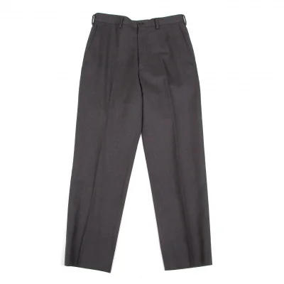ヨウジヤマモト コスチュームドオムYohji Yamamoto COSTUME D' HOMME ウールパンツ グレー
