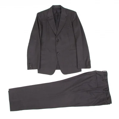ヨウジヤマモト コスチュームドオムYohji Yamamoto COSTUME D' HOMME ウールBセットアップスーツ グレー