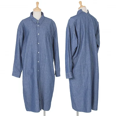 ジュンヤワタナベ コムデギャルソンJUNYA WATANABE COMME des GARCONS denim シャンブレーシャツワンピース