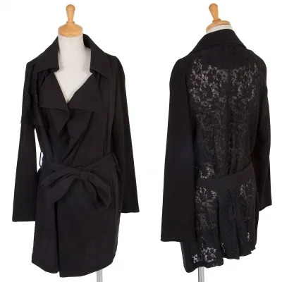 【SALE】サイトs'yte レース切替トレンチコート