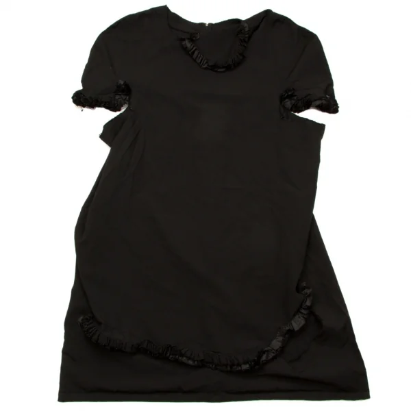 COMME des GARCONS Cut ruffle asymmetry Dress K-53818_002