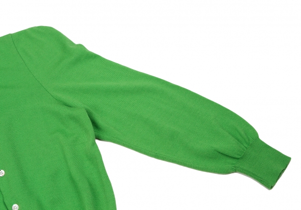 コムデギャルソンCOMME des GARCONSウールカーディガン 緑M | DC