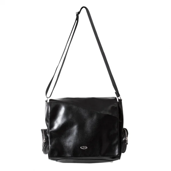 Jean-Paul GAULTIER Synthetic leather Shoulder Bag Black  K-54044_001