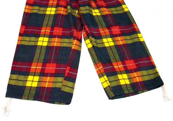 tricot COMME des GARCONS タータンチェック パンツ トリココムデギャルソンtricot COMME des GARCONS タータンチェック