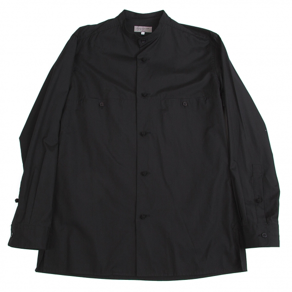 ヨウジヤマモトプールオムYohji Yamamoto POUR HOMME バンドカラー 