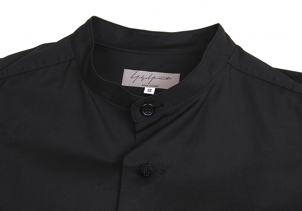 ヨウジヤマモトプールオムYohji Yamamoto POUR HOMME バンドカラー 