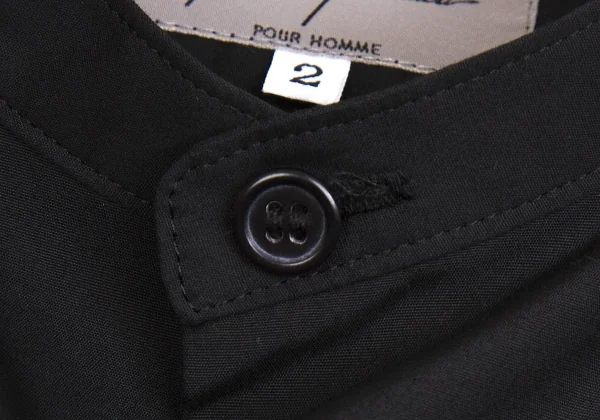 ヨウジヤマモトプールオムYohji Yamamoto POUR HOMME バンドカラー