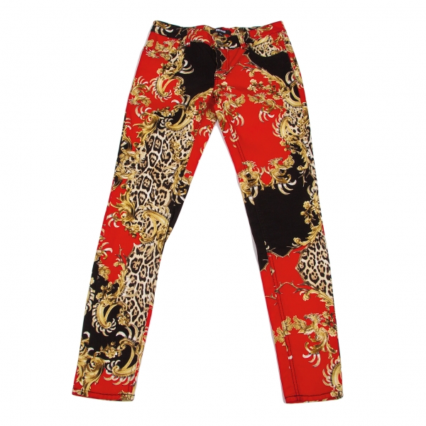 Just cavalli (ジャスト カヴァリ) 総柄 ラインテープ