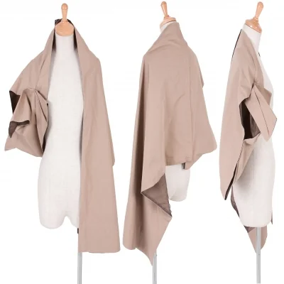 【SALE】ヨウジヤマモトファムYohji Yamamoto FEMME 裏ネットボレロストール