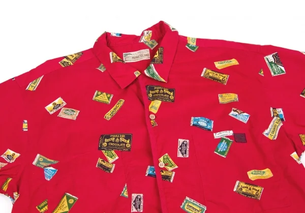 Papas Chocolate print Shirt K-55159_002