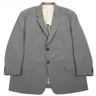 【SALE】ワイズフォーメンY's for men ウール2Bノッチドラペルジャケット グレーブルー