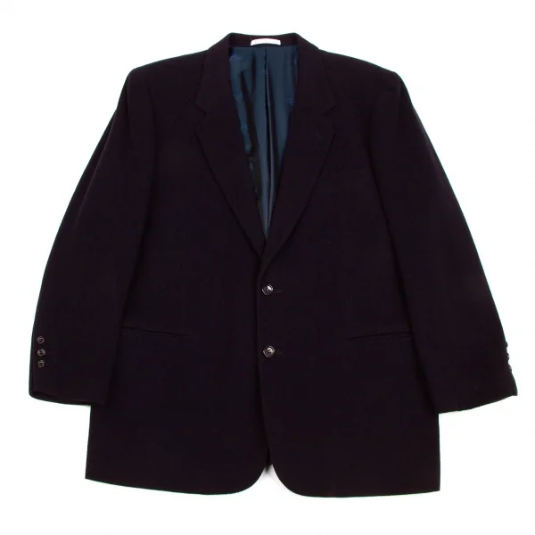 Papas Cashmere Wool 2B Jacket Navy 46M K-56154_001
