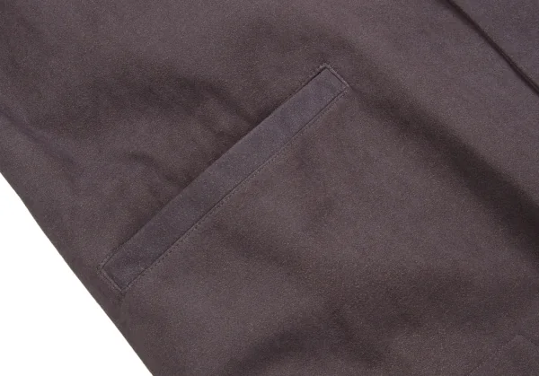 Yohji Yamamoto POUR HOMME Saeko Print Suede Jacket K-56171_012