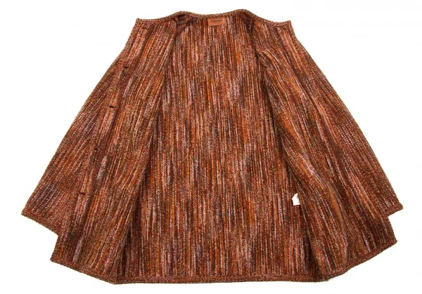 (FINAL PRICE) MISSONI Mix knit no collar jacket K-56191_010