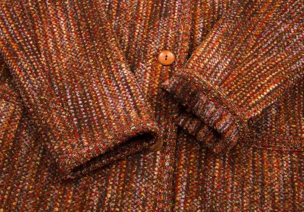 (FINAL PRICE) MISSONI Mix knit no collar jacket K-56191_006